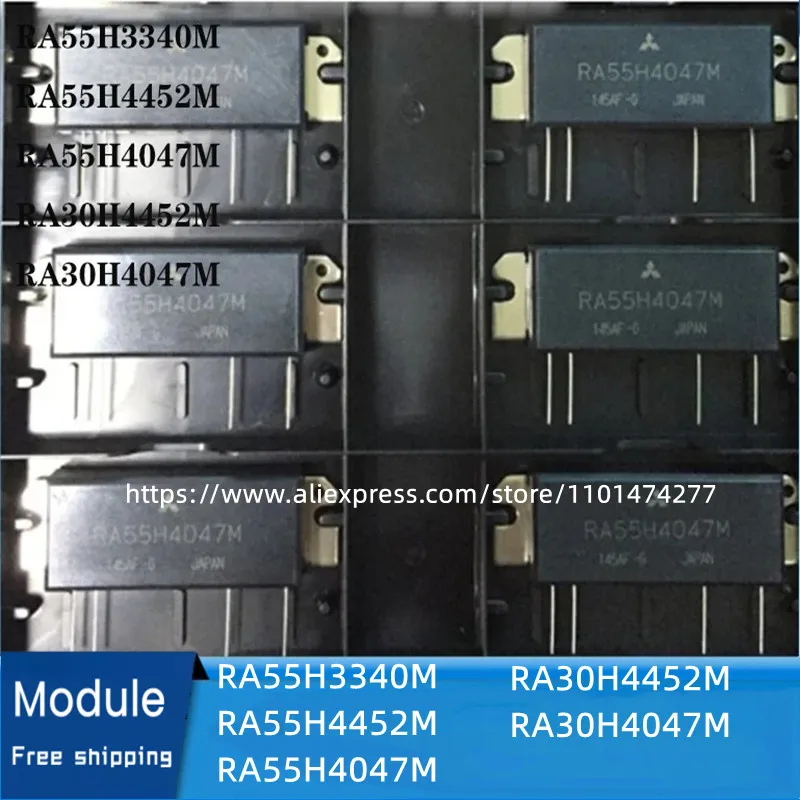 

Original power transistor RA30H4452M RA55H4047M RA55H4452M RA55H3340M RA30H4047M