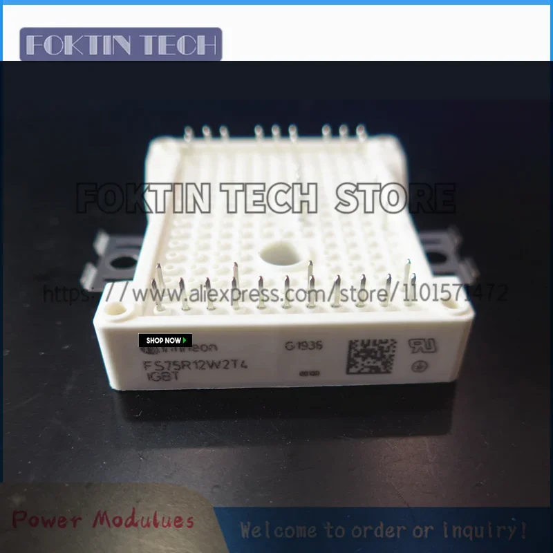 Módulo original novo, FS75R12W2T4, FS75R12W2T4 _ B11, FS50R12W2T4 _ B11, FS50R12W2T4