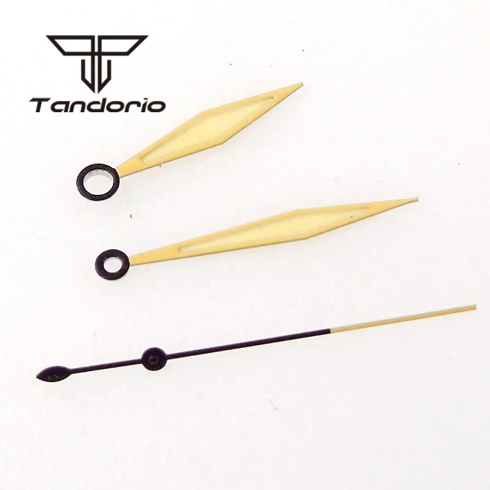 Mano de reloj amarillo para NH35 NH36 NH70 NH72 ETA2824 PT5000 ST2130 Pilot Watch Mod Parts