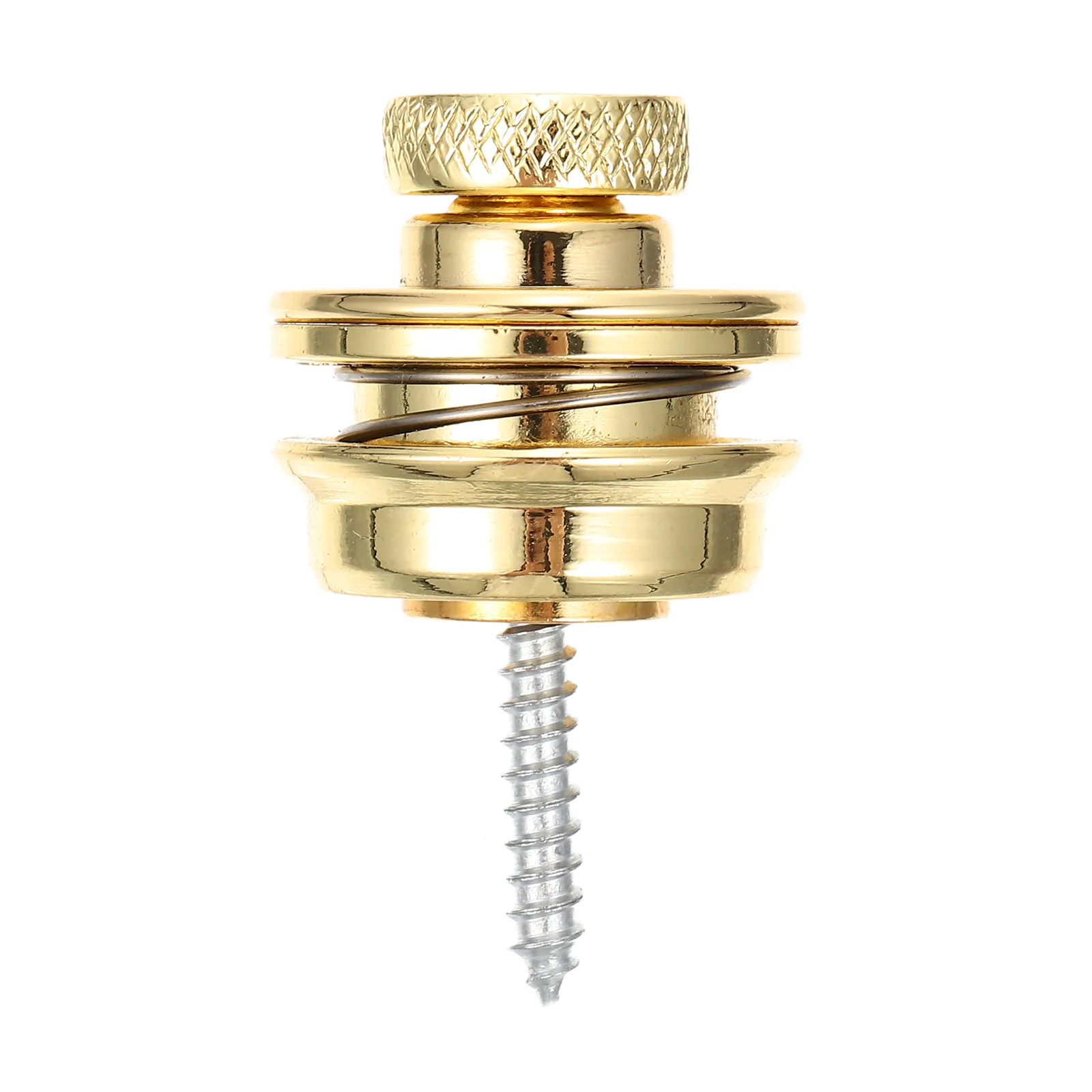 

Guitar Strap Buckle Bass Belt Nail Locks Metal Golden Alloy Button for Acoustic Electric Guitar Ukulele Parts Durable Easy