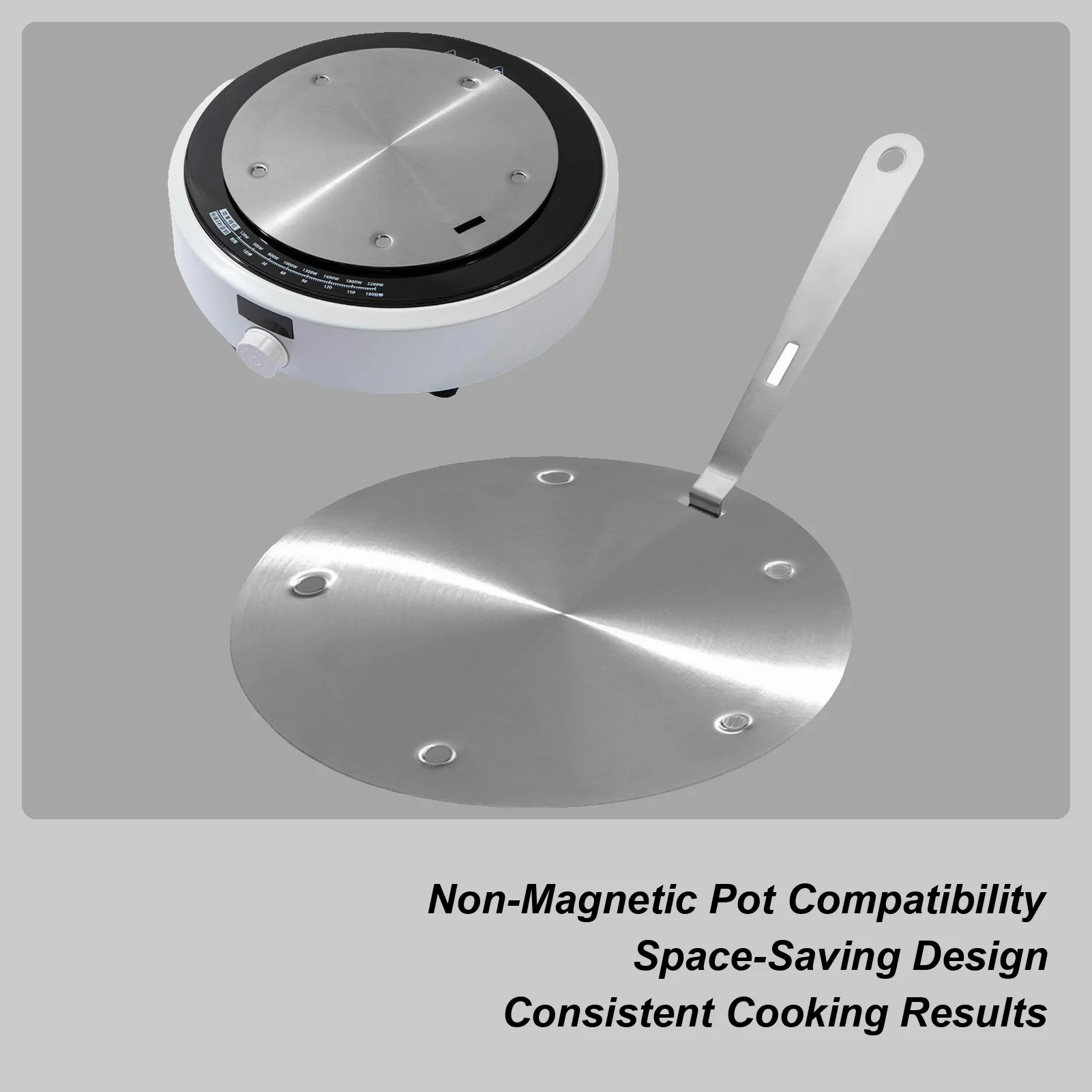 

Cooking Heat Diffuser Plate Electric Cooker Induction Hob Converter Plate Cookware Furnace Pan Converter Adapter