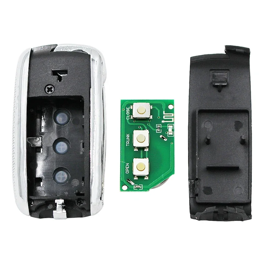 Flip Remote Key Keyless Entry Fob Transmitter 315mhz/433mhz ID44 Chip for BMW 1 3 5 Series E36 E38 E39 E46 X5 X3 Z4 HU58