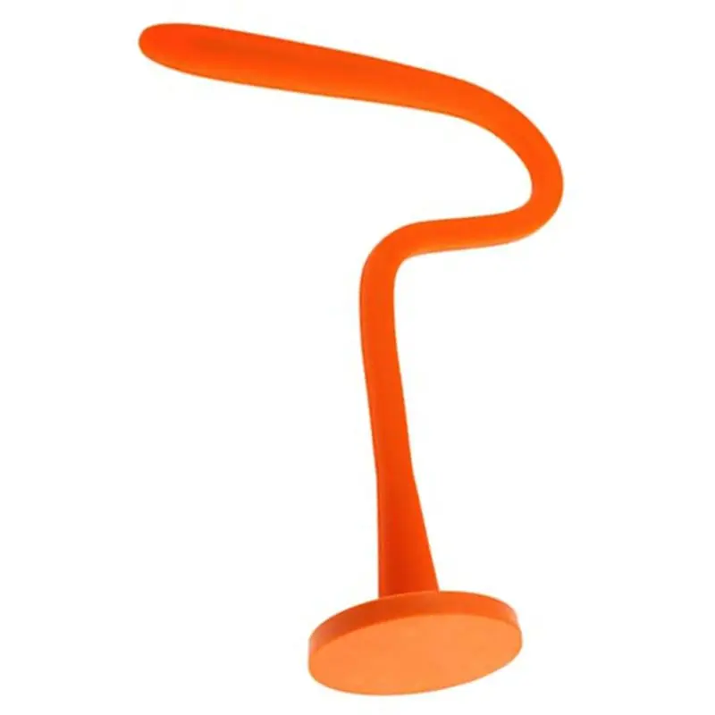 EAS-1 Piece Flexible Washer Door Stop Washing Machine Door Prop With Magnet Base Fits Washing Machines (Orange)