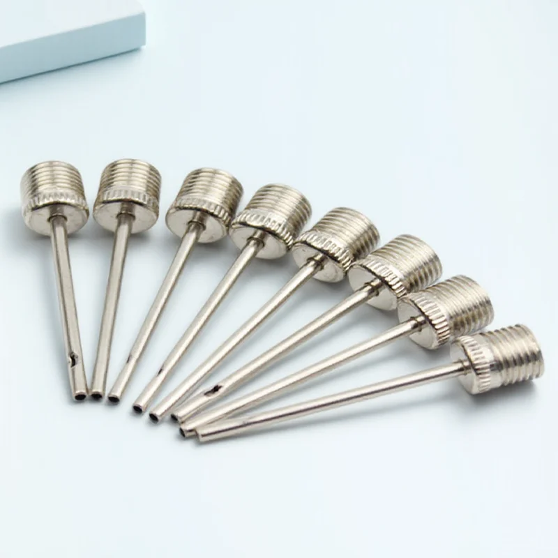 

10 Pcs Pneumatic Needle Metallic Air Inflation Needles Ball Basketball Pin Pump