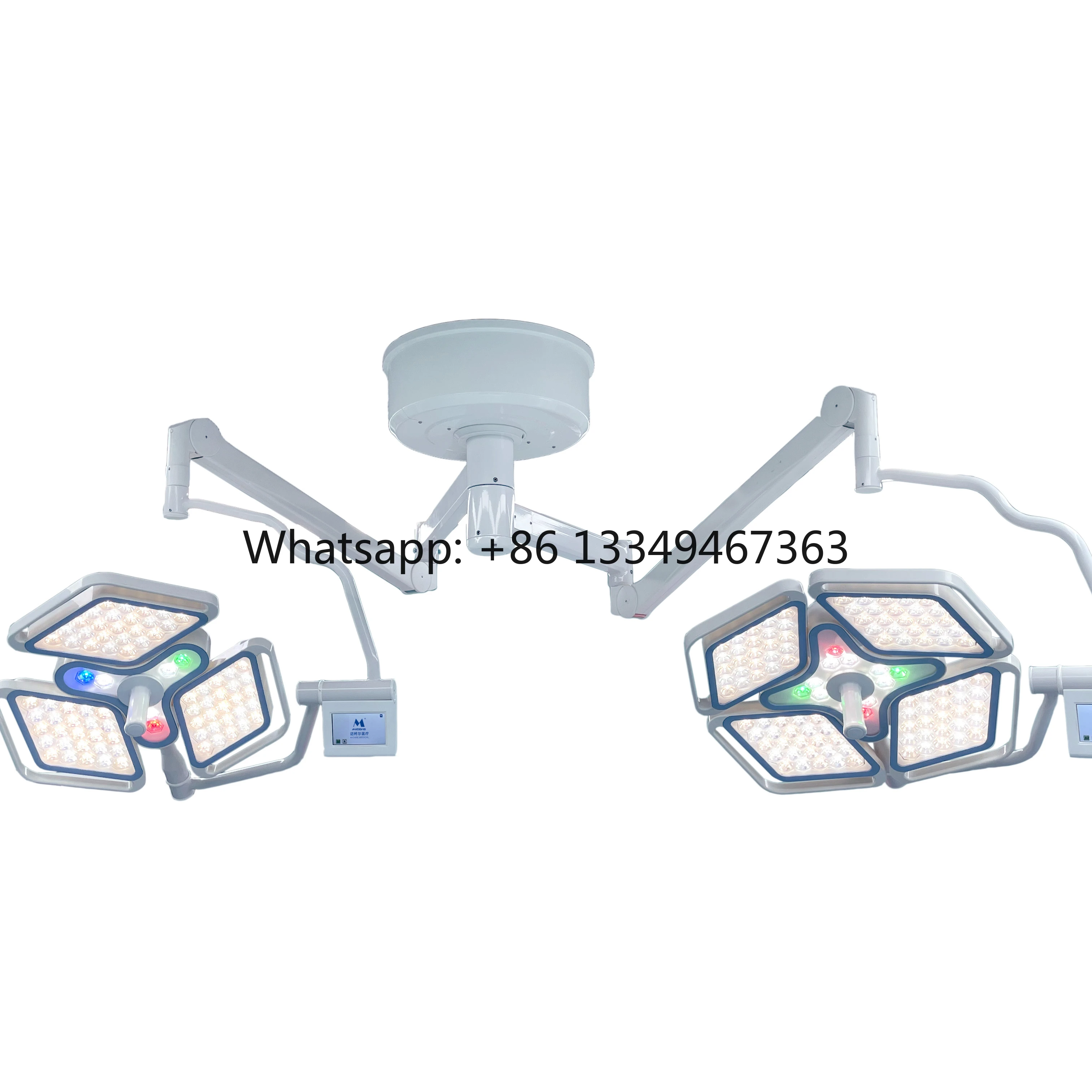In Stock Surgery Shadowless Operation Theatre Lights LED Operating Double Head Surgical Lamp Hot Sale