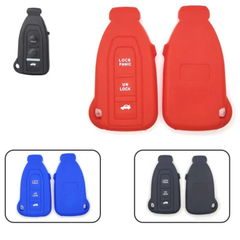 

A+ Silicone Car Remote Smart Key Fob Cover Case Holder For Lexus LS430 RX330 RX350