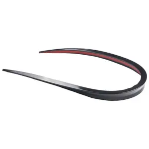 Universal ABS car 1.2m Blackspoiler Fiber Accessory Carbon Spoiler Soft Car Trunk Trunk Roof Spole 10 Main Sales Universal Aerofolio - №1