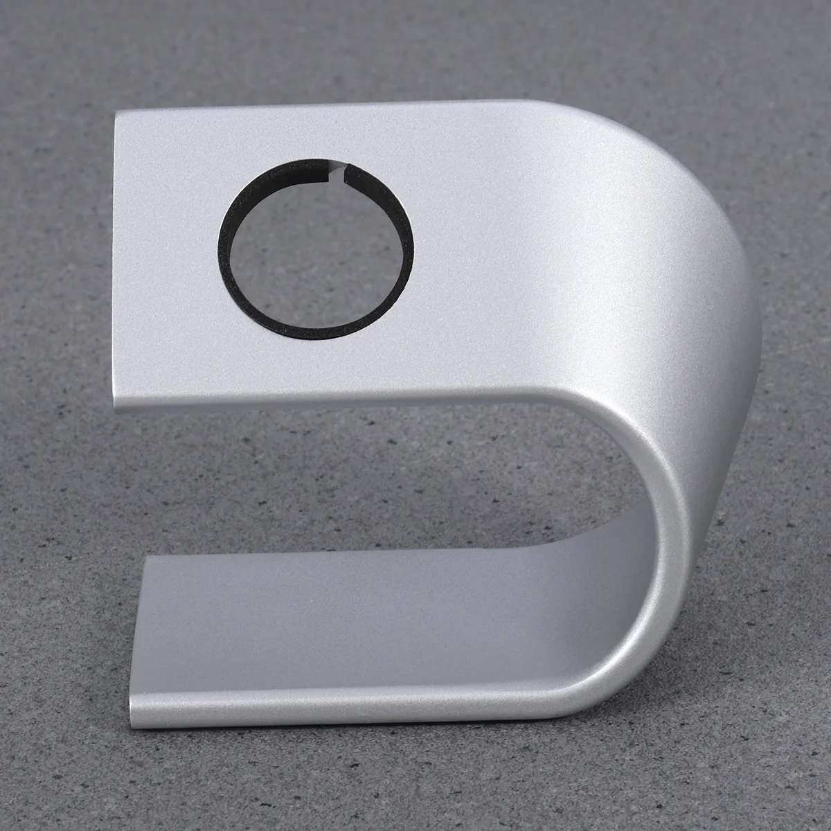 

Подставка для часов, U-образная зарядная док-станция, серебристая, прочная, легкая, нескользящая, для умных часов, портативная, скрытая