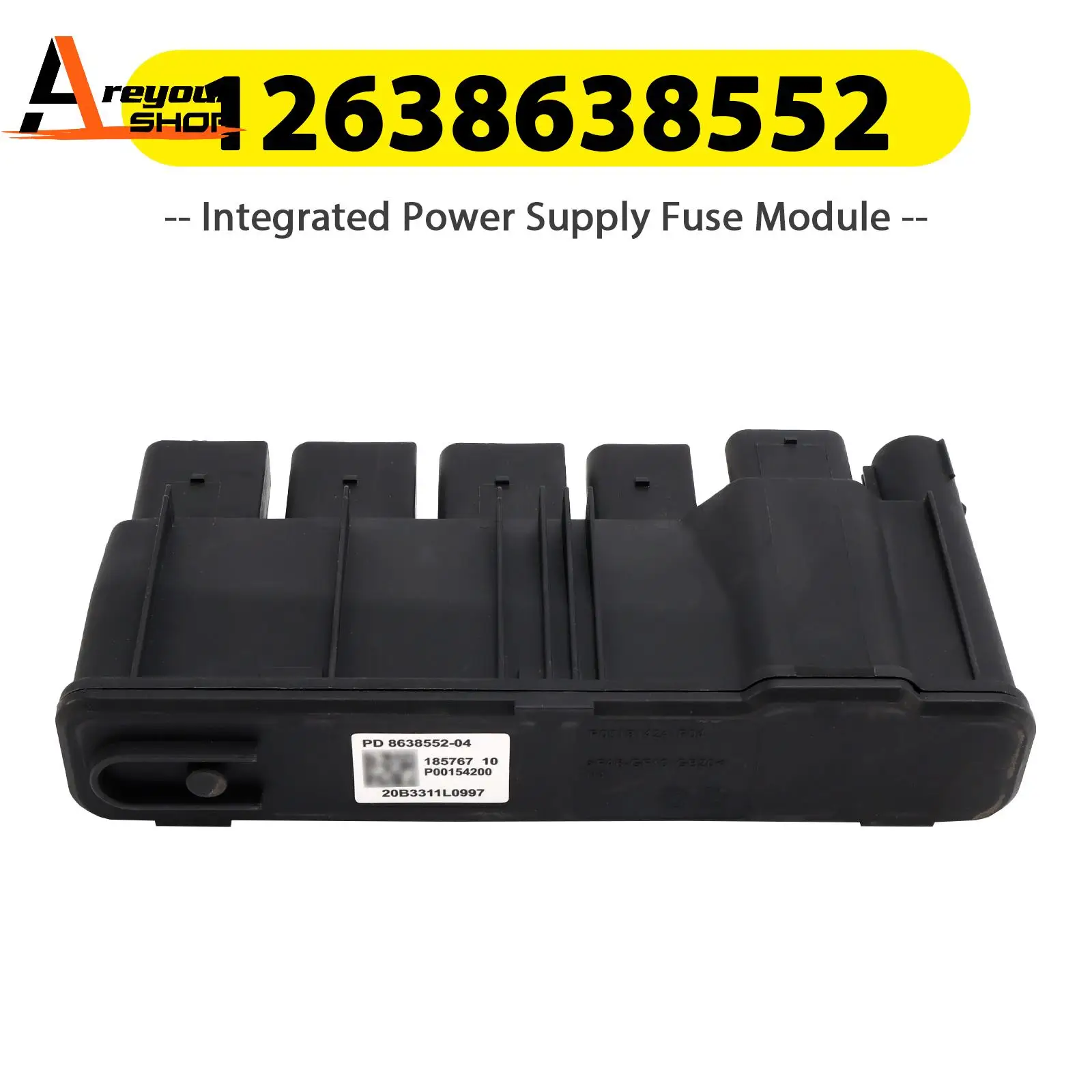 Areyourshop Integrated Power Supply Fuse Module 12638638552 for BMW G30 M550i 4.4L