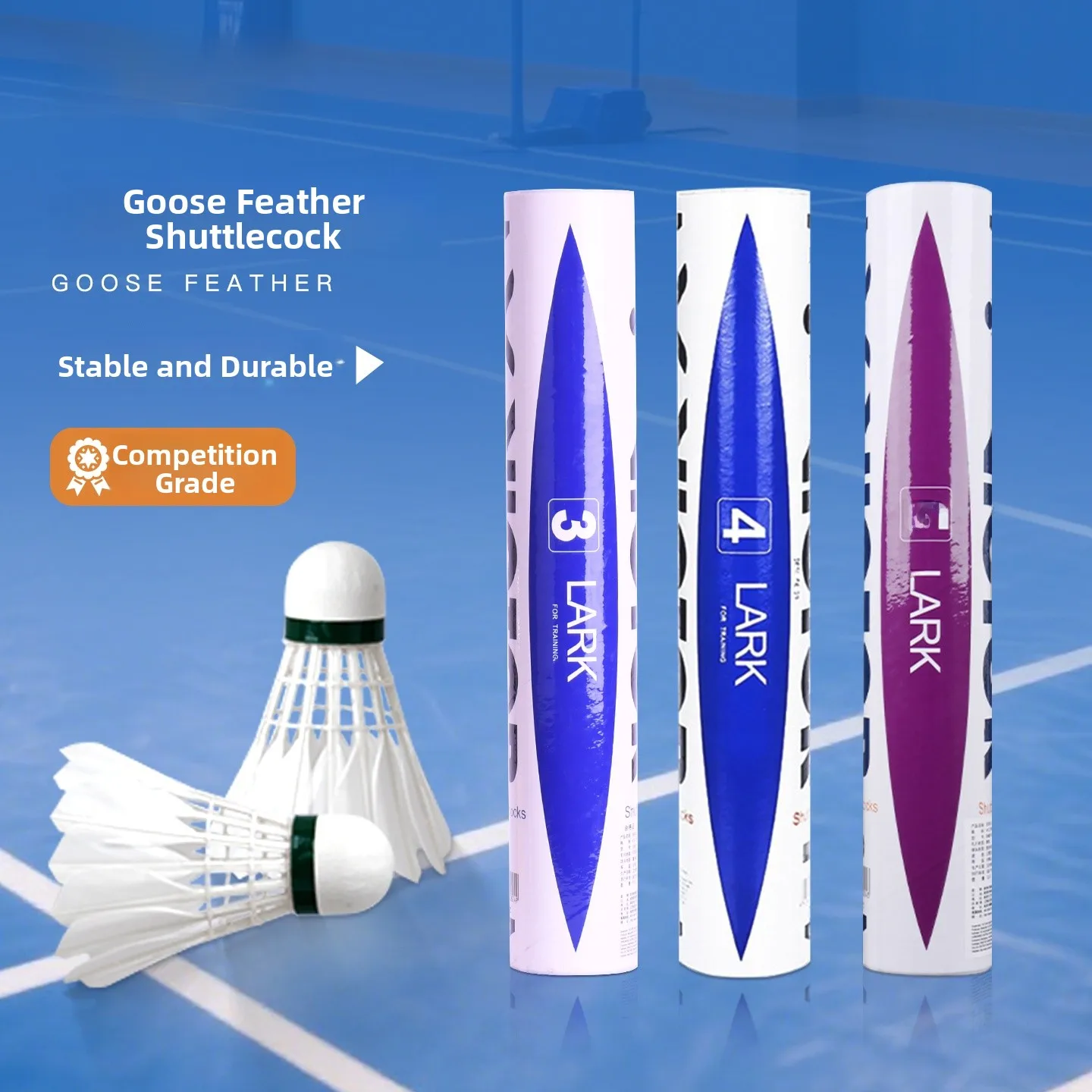 ريشة بدمنتون فيكتور NCS كاربون ساوند برو، رأس من الفلين المركب المتين، سرعة عالية 76 # /77 #   درجة تدريبية أ - استقرار