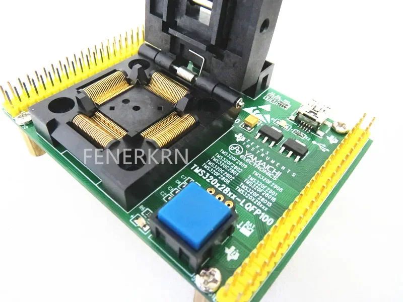 

TMS320F2801 TMS320C2801 TMS320C2802 Испытательное сиденье IC Испытательный стенд