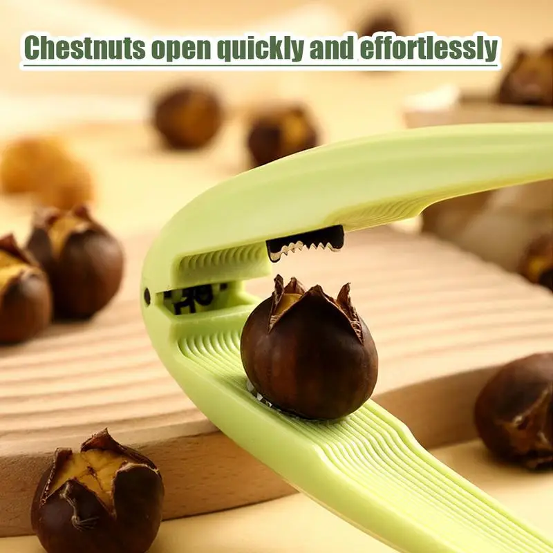 Chestnut Cutter Chestnut Mouth Opener Multifunctional Walnut Peeler Chestnut Clip Nut Cracker Dry Fruit Cutter Cracker Cutter