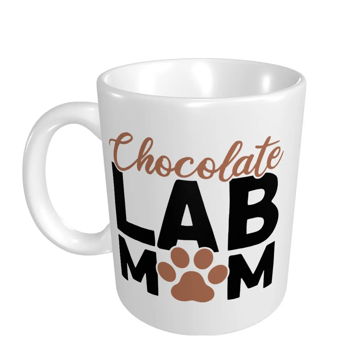 Mark Cup Mug Chocolate Labrador Retriever Dog Lovers Lab Mom Coffee Mugs Tea Milk Water Cup Travel Mugs For Office Home