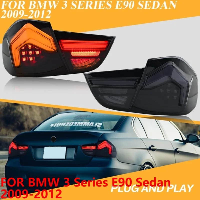 

Для BMW 3 серии E90 седан 2009-2012 светодиодные последовательные задние фонари пара задних фонарей