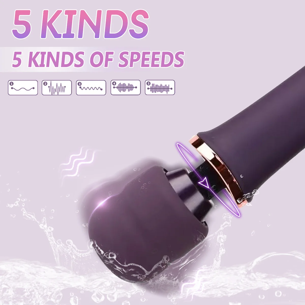 Personal Massager 10 Speed Powerful Big Vibrator Handheld Cordless Magic Wand Vibrator Clitoris Vibrators Sext Toy for Women