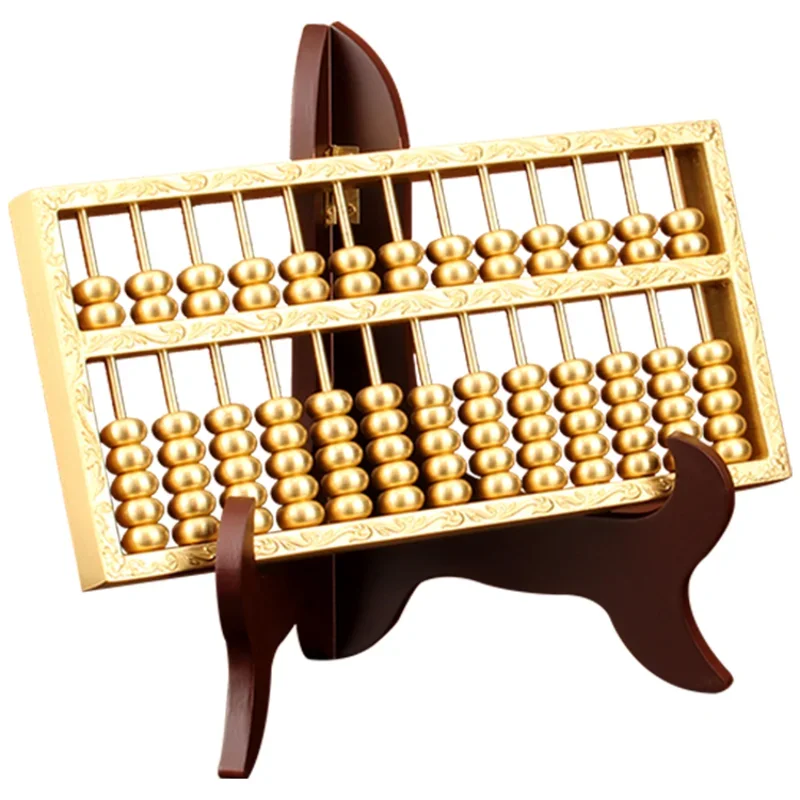 All-copper old-fashioned wishful abacus ornament feng shui ornament decorative craft gift