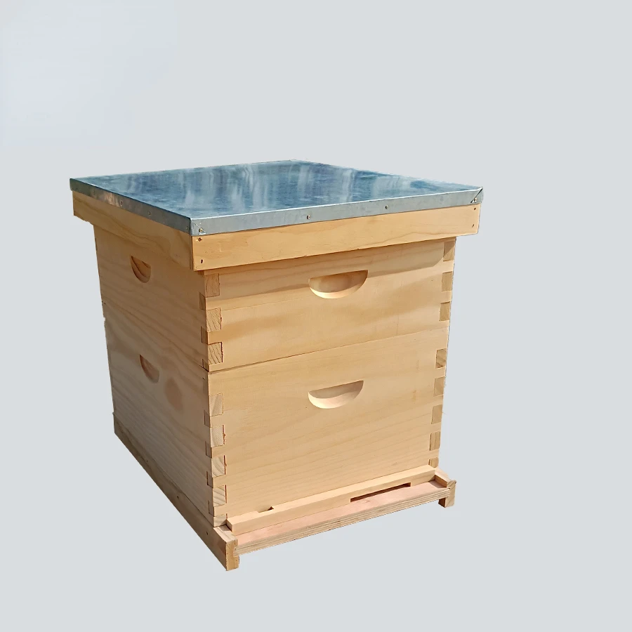 

Standard Australian Beekeeping Equipment Langstroth Fir Beehive Kit Stainless Steel Bee Hive