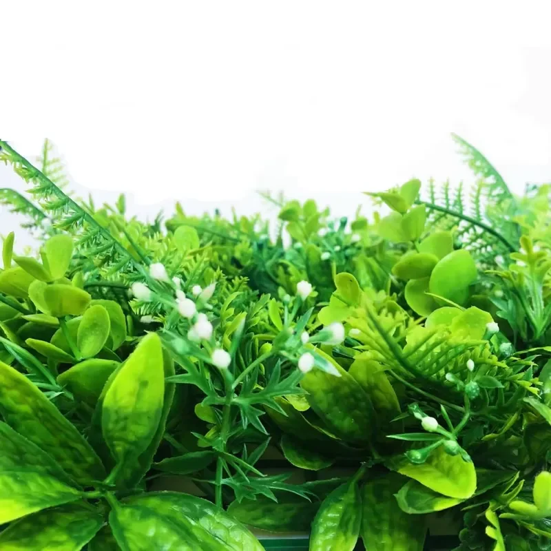 Vertical Plants Wall Artificial Grass Walls Garden Supplies Plastic Vertical Green Wall Panels