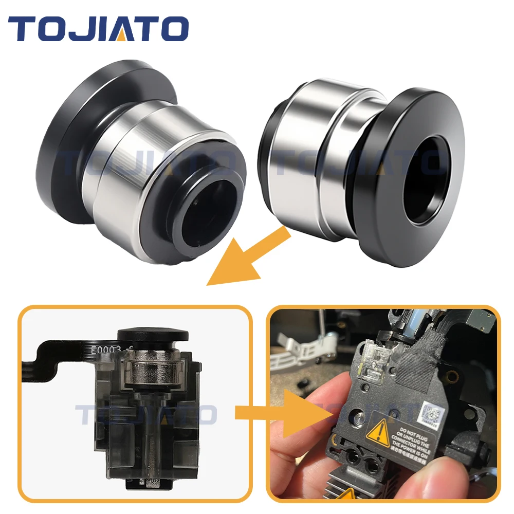 Tojiato For Bambu Lab 3D Printer P1P/P1S Hall Switch Connector Extruder Filament Sensor P1 Series 3D Printer Update Accessories
