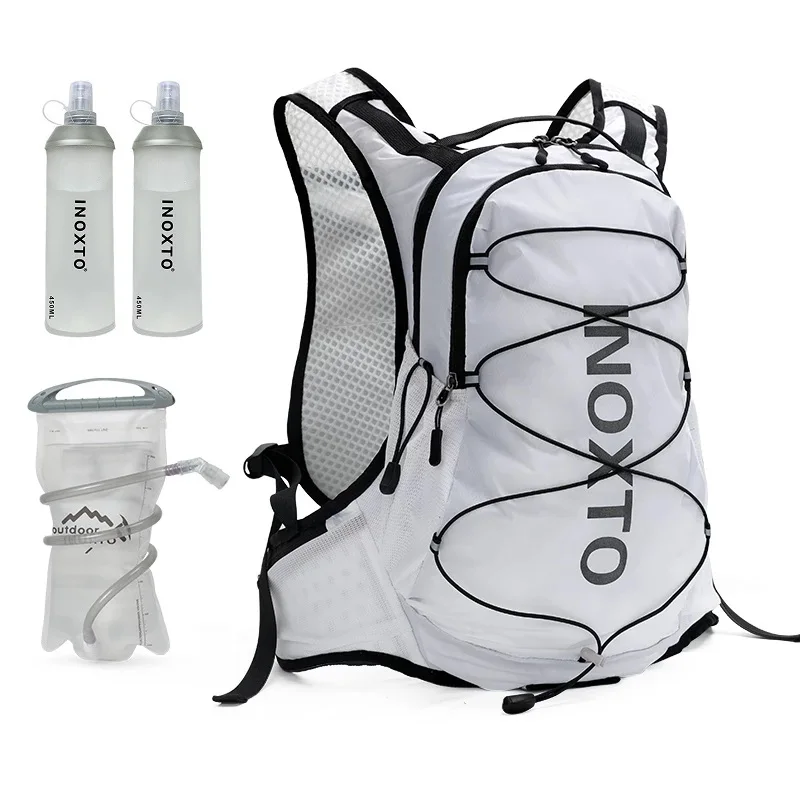 INOXTO-Sac à dos de vélo étanche et respirant pour hommes et femmes, sac à eau de vélo, casque de vélo, le plus récent, 15L