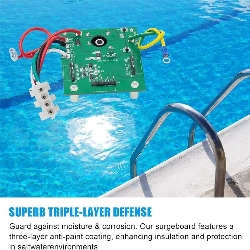 Surge Protector Board For Easytouch PL4/PSL4, Intellitouch I5 - Replaces 521218, 521593