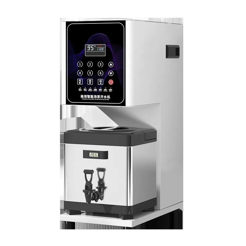 Intelligent commercial 5L auto extractor for milk tea shop 1L 2L 3L 4L insulated tea bucket catering tea brewing machine