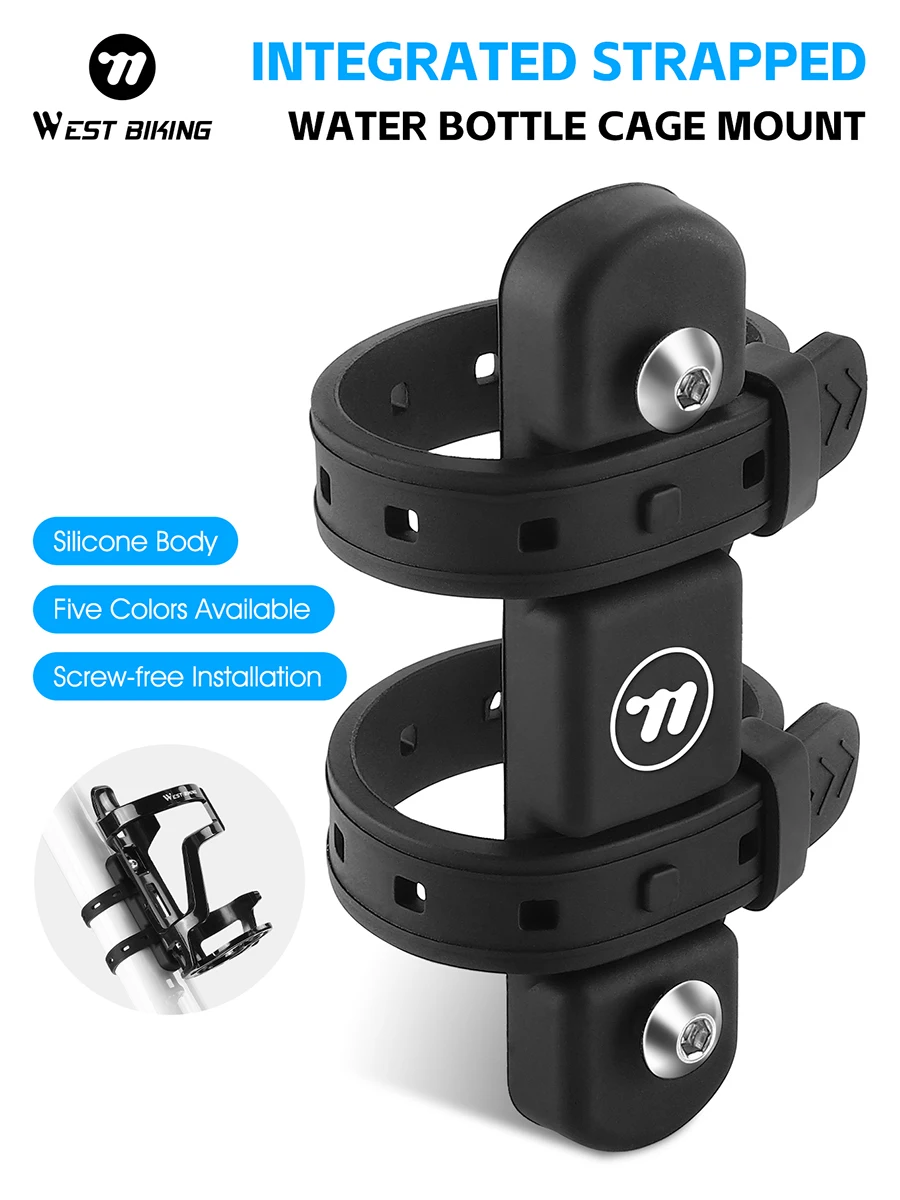 AliExpress NONE WEST BIKING Ultralight Bicycle Bottle Cage Silicone  MTB Mountain Road Bike Bottle Holder Bracket Cycling Universal  Bike Water