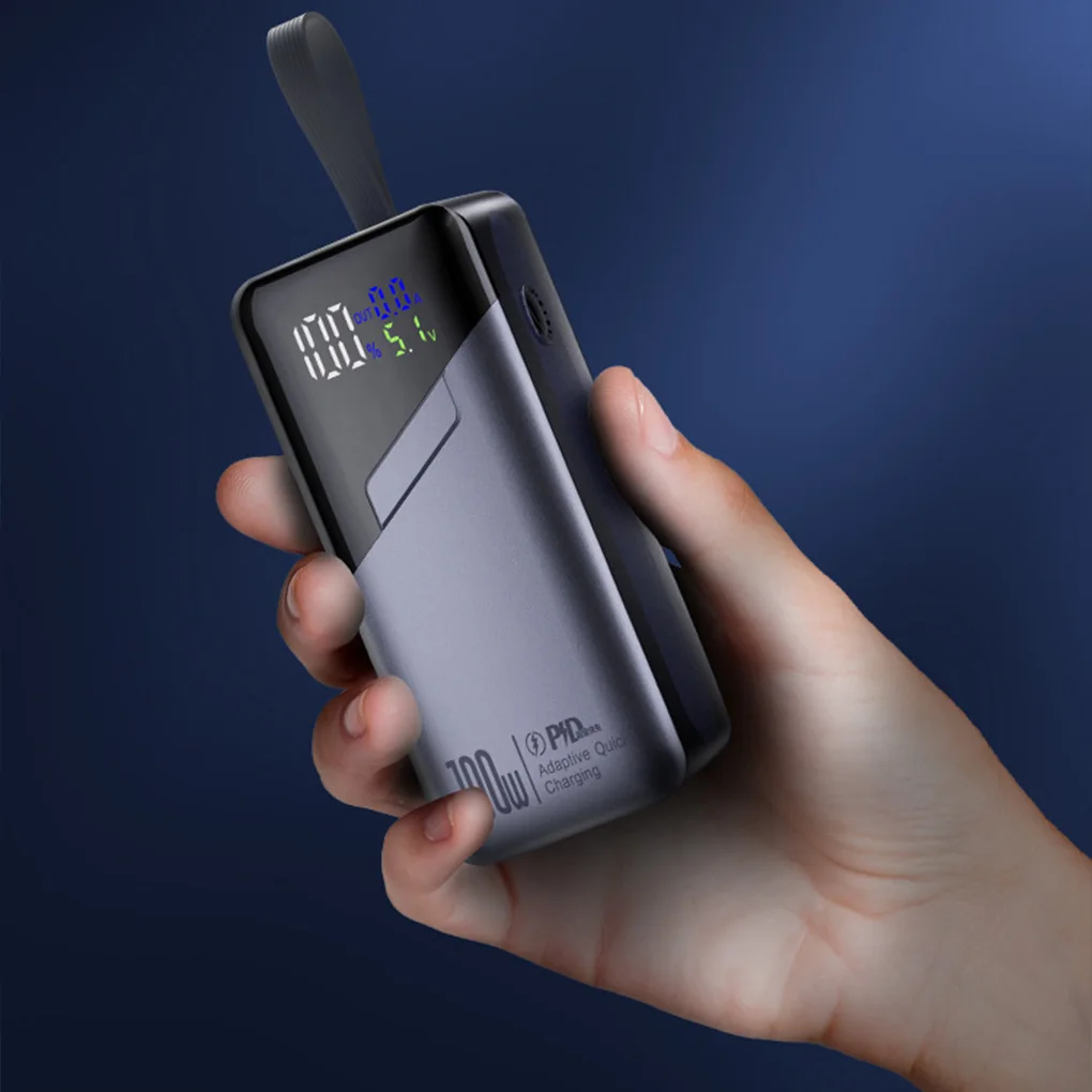 

20000 мАч внешний аккумулятор для ноутбука PD100W портативное зарядное устройство с быстрой зарядкой Powerbank для IPhone Samsung