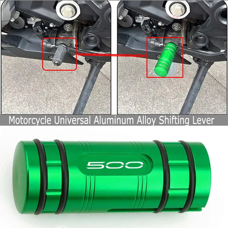 

For Motorcycle kawasaki ninja500/500se Z500 Z500SE CNC Gear Shift Lever Pedal Tip Extension Brake Exquisite part NINJA400 Z400