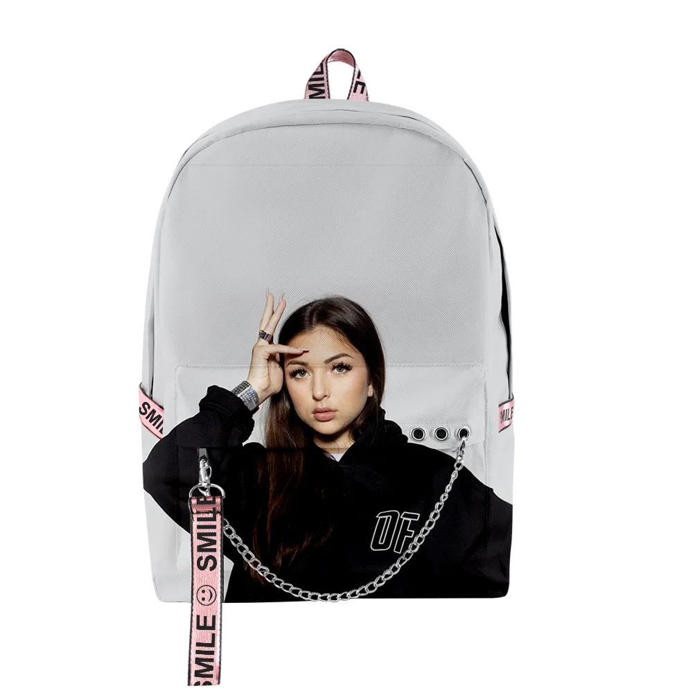 

Harajuku Popular Funny Eva Queen School Bags Unisex 3D Print Oxford Waterproof Notebook multifunction Travel Backpacks
