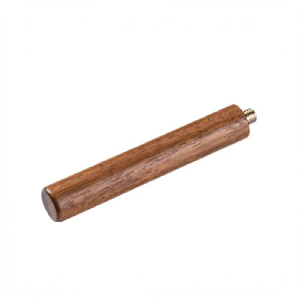 Bottomless Coffee Handle For Espresso Machine 304 Stainless Steel Filter Basket Wood Grip Steady Placement Design Tool