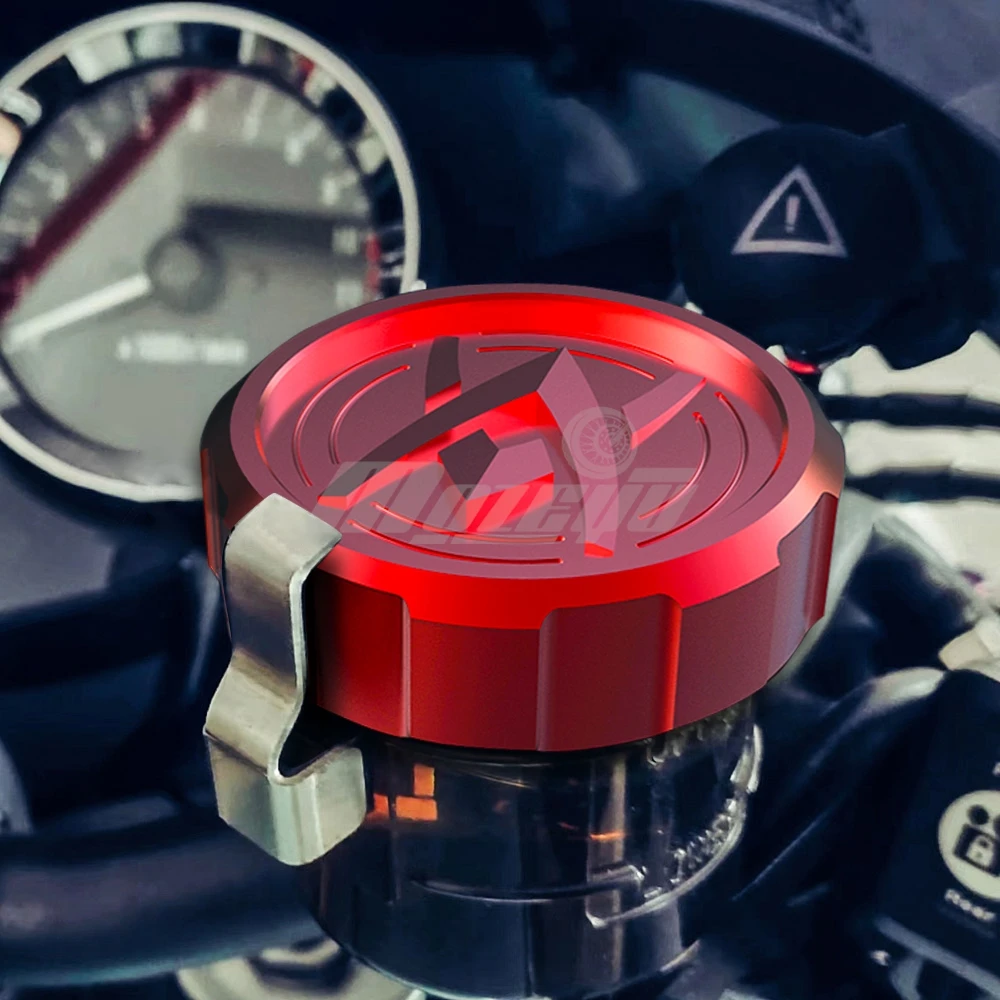قبعات خزان سائل الفرامل الأمامية والخلفية لـ Kawasaki Z900 Z 900 RS Z900RS Cafe 2018 2019 2020 2021 2022 2023 2024 2025 2026