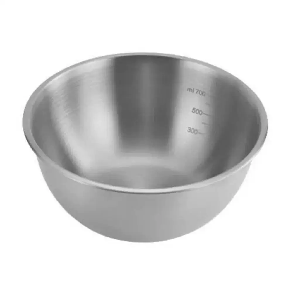 700ml Stainless Steel Mixing Bowl Measurement Marks Thickene