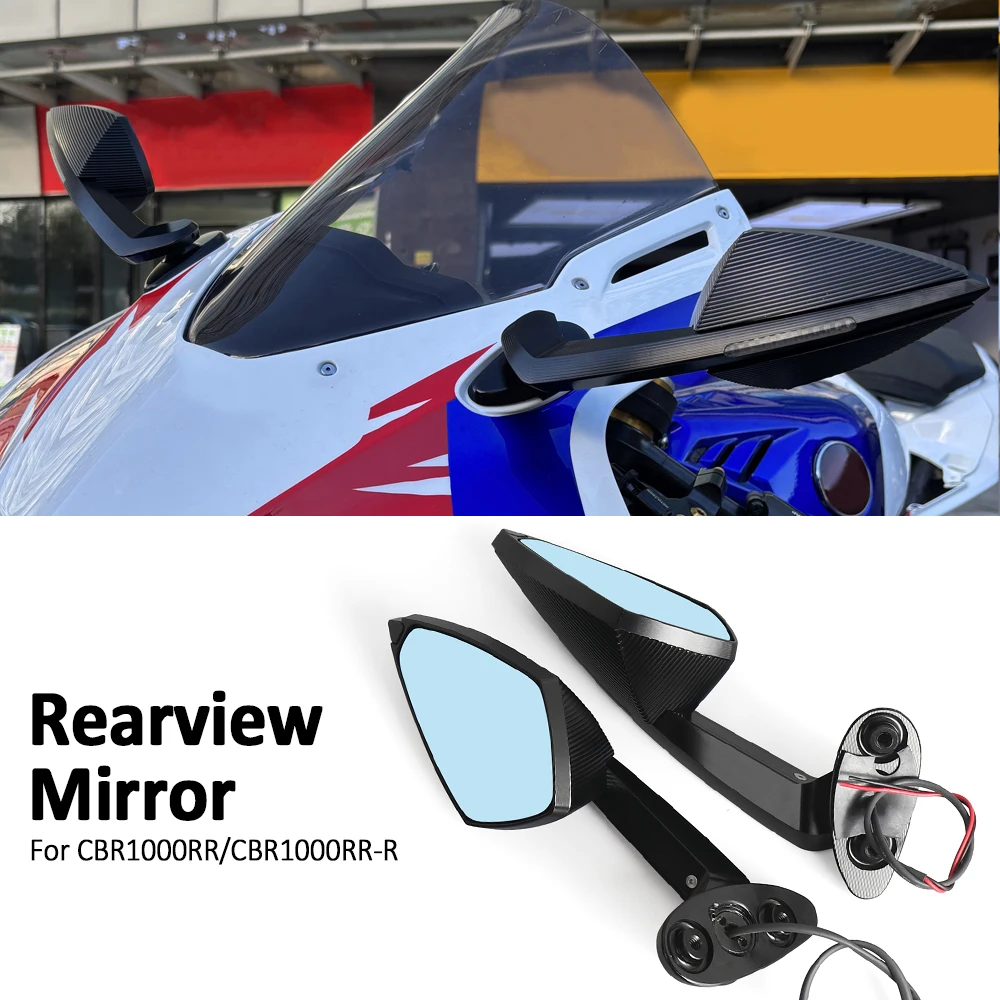 

Motorcycle Rearview Mirror Racing Sport Back Side Mirrors For HONDA CBR1000RR CBR1000RR-R Fireblade CBR 1000 RR RR-R 2019-2025