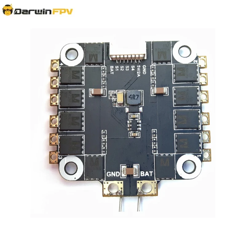 DarwinFPV Betaflight F4 Контроллер полета Стек 50A DSHOT600 ESC Стек FPV Часть дрона