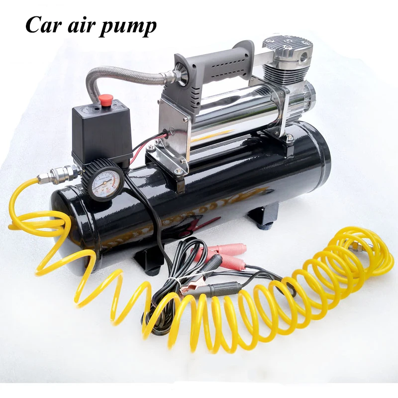 12V/24V Portable Car Air Pump Car Modified Air Pump Air Compressor Modified Suspension System With Air Tank