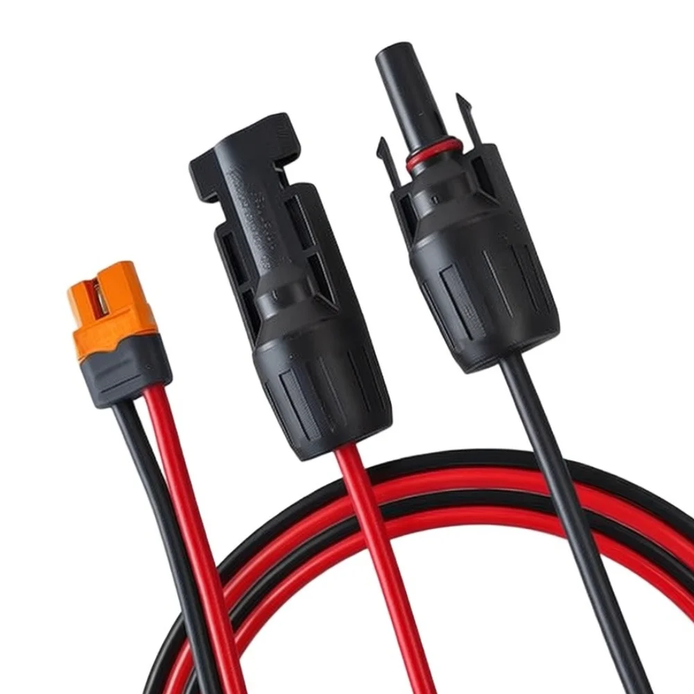 IP68 Rated 12AWG Solar Y Cable with XT60i Connectors Designed for Safe Dual Panel Input to Power Stations and Solar Kits