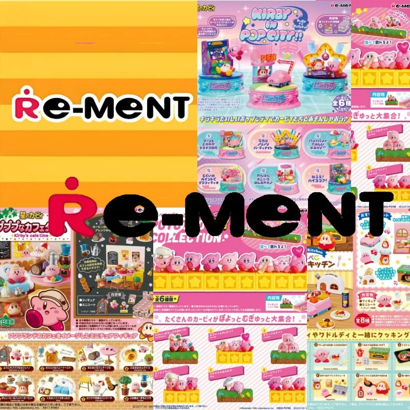 

Re-Ment Genuine Kirby Full Set Figures Swing Kirby Star Kirby's Starrium TERRARIUM COLLECTION PUPUPU HERBARIUM Wonder Room Toys