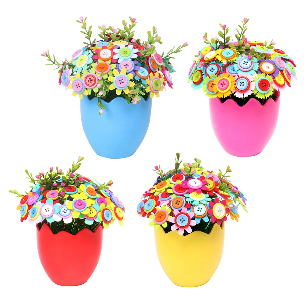 4pcs-diy-button-bouquet-flower-craft-kit-smooth-edges-safe-for-kids-educational-handmade-flower-making-supplies-for-kids-gifts
