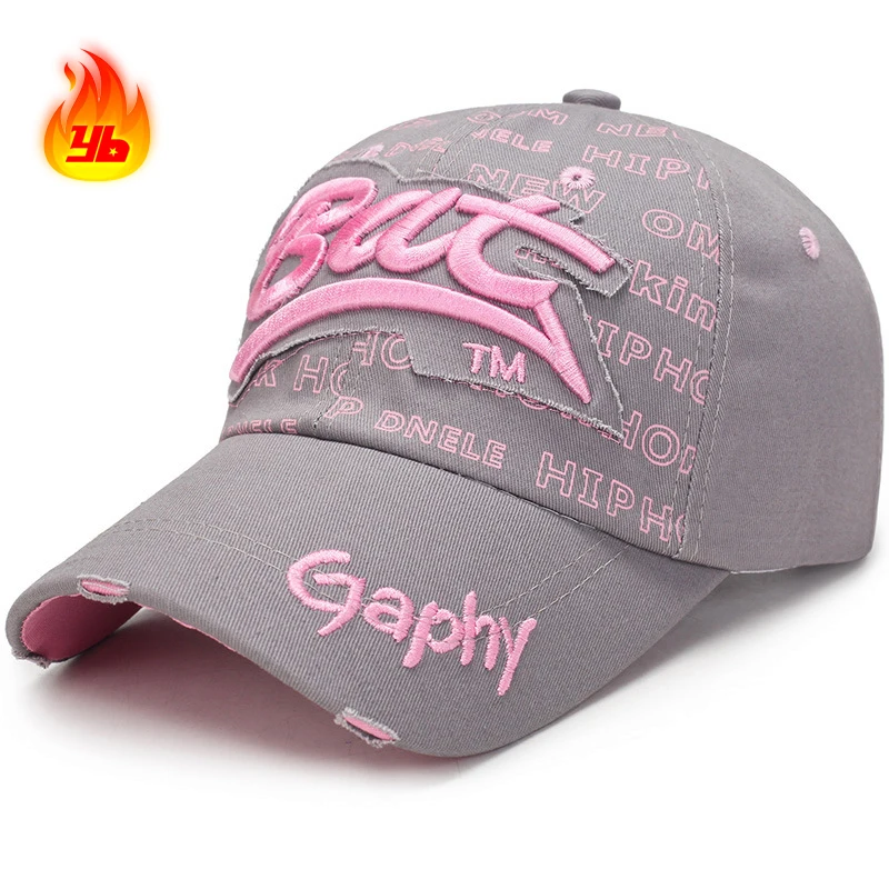 3D-Buchstaben-Stickerei-Patch, Baumwoll-Baseballkappe, verstellbarer Hinterkopf, neue Herren- und Damen-Outdoor-Freizeit-Sport-Sonnenkappe, Trucker-Caps, Dad-Hat – Detail 10
