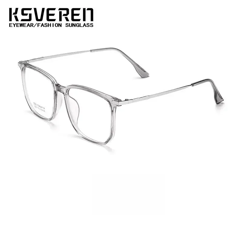 Модные прозрачные очки в стиле ретро, квадратные очки для чтения, удобная оправа для очков по рецепту для мужчин и женщин