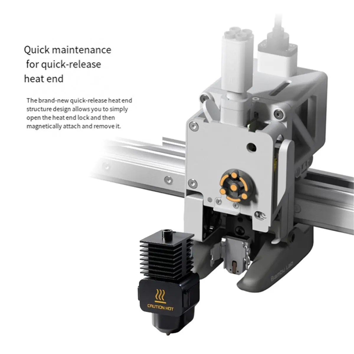 RECOMENDAR】 Extruder Upgrading Hot End Hit for A1/A1 Mini Hardened Steel Print Head 0.4