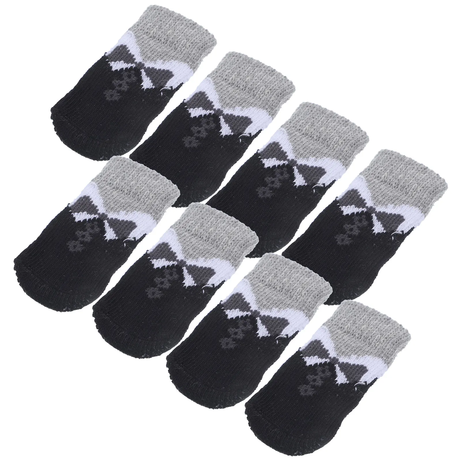 

Pet Warm Socks Anti Slipog Paw Dog Pads Protector Non-slip Anti-scratch Cat Foot Shoes Leg Sleeve Slipper