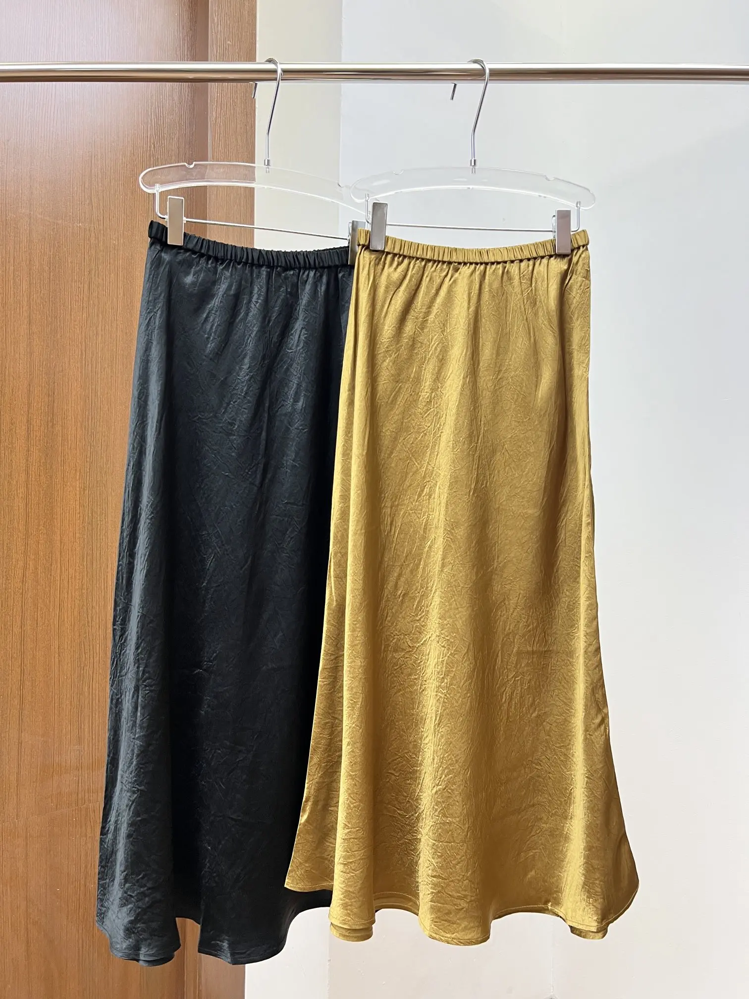 

2024 Women's Clothing High quality satin skirt No.12