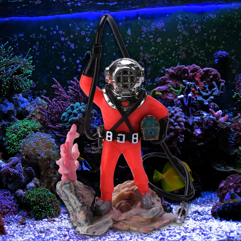 Aquarium Fish Quotes - Akvaryum Peyzajı Oksijenli Pnömatik Oyuncak Dalgıç