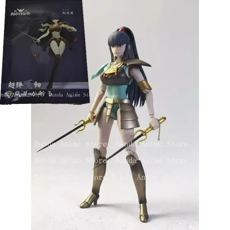 

Brand new in stock Lanxing Models Ronin Warriors Super Articulated Series: Kayura Anime Action Figure Toys Gifts Collection