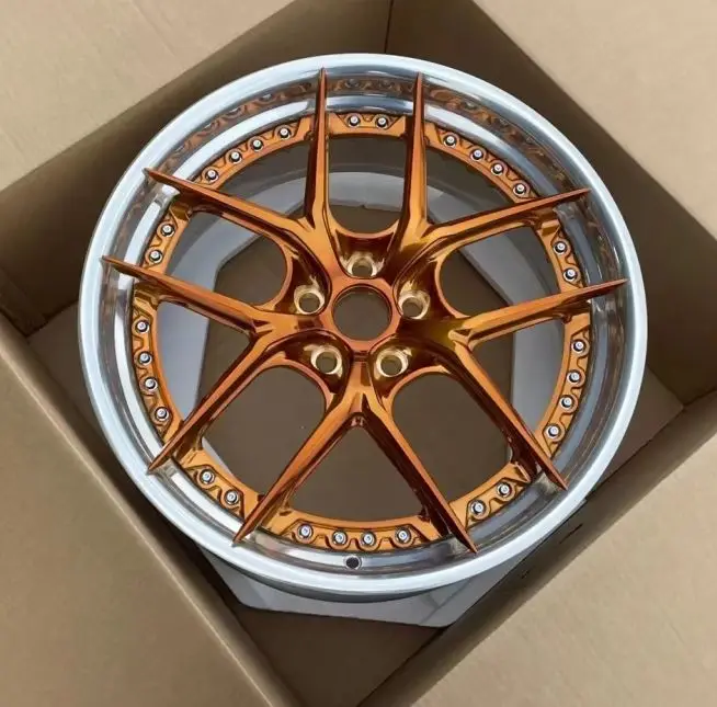 

19 20 21 22-inch forged rims for Ferrari Bentley Benz BMW Audi Tesla Jaguar Ford Mustang Maserati custom 2 piece forged wheels