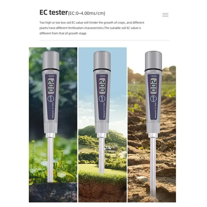 A84E-Tester Digital ATC EC-316 – обзор и цена Soil Test Digital
