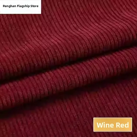 

Thick Corduroy Fabric Handmade Children's Pants Skirts Wide Width Fashion Stripe Velvet Material Cotton Modal Lycra Blend