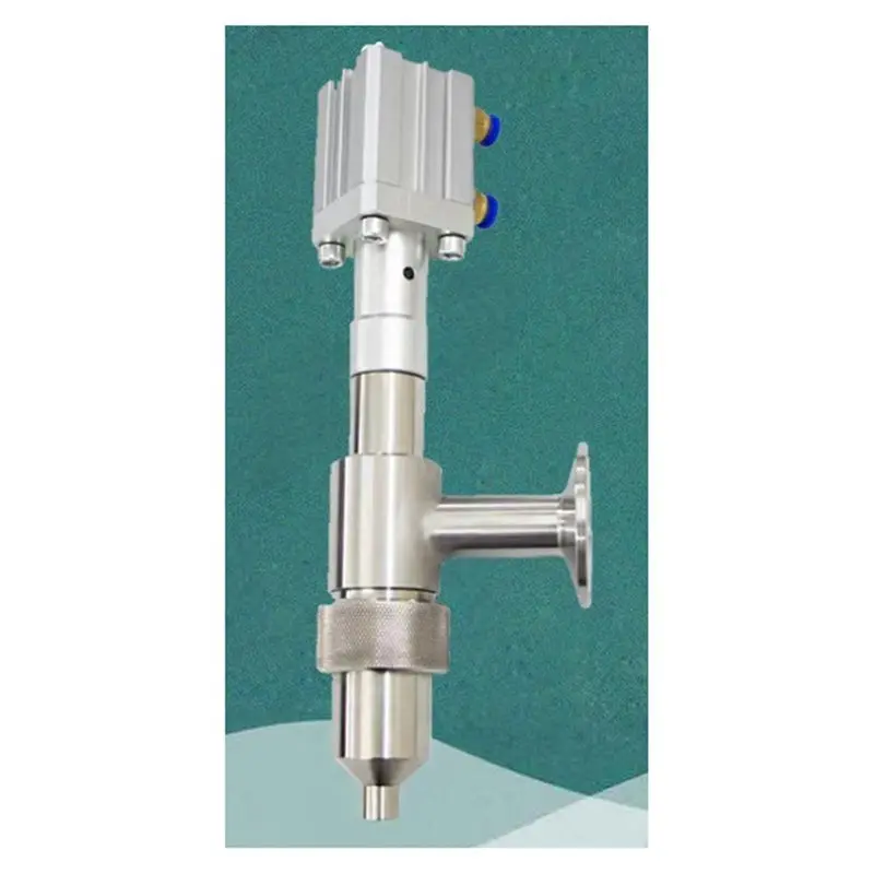BHTS-2X Pneumatic Anti Drip Filling Head,304SUS Stainless Steel Filling Machine Discharge Nozzle